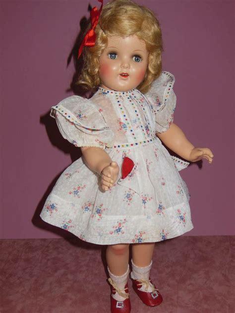 Vintage All Composition Unmarked 1940s Doll All Original Old Dolls