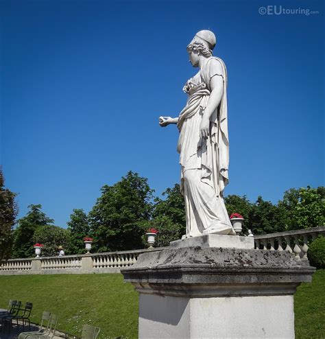 Minerva the Goddess of Wisdom statue in Luxembourg Gardens - Page 449