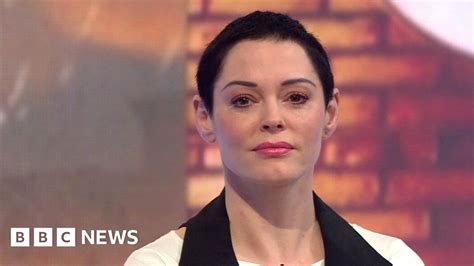Rose Mcgowan Weinstein Tried To Contact Me Bbc News