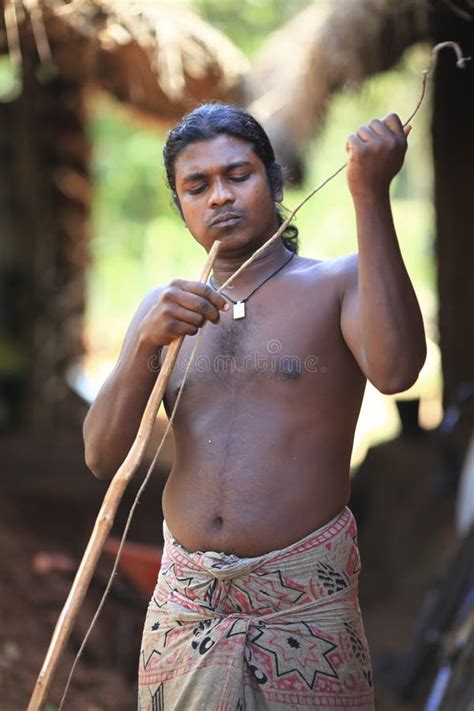 Aborigines Vedda Of Sri Lanka Native Hunters Editorial Stock Photo