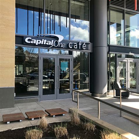 Visit a capital one branch near you and inquire about what types of checking accounts are available, the details of how the debit card works and where it. Capital One Café - The Bellevue Collection