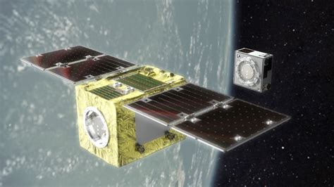 Astroscales Space Junk Removal Satellite Aces 1st Orbital Test Space