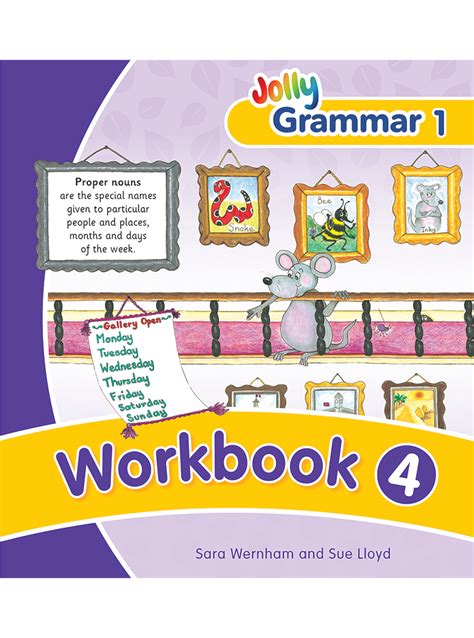 Grammar 1 Workbook 4 — Jolly Phonics And Grammar