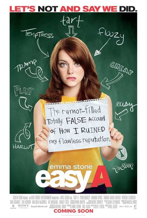 Easy A Movie Poster Style B 27 X 40 2010
