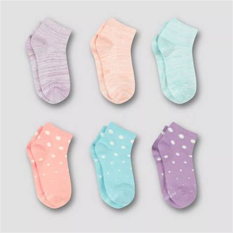 Hanes Accessories Hanes Premium Girls 6pk Super Soft Ankle Socks Poshmark
