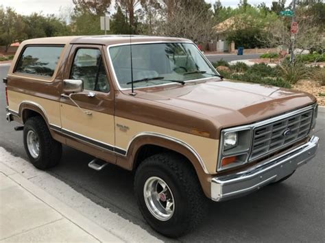 1985 Classic Ford Bronco 4x4 With Low Miles All Original West Coast