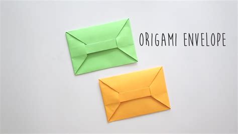 Origami Envelope A4 Sheet The Crafter Connection
