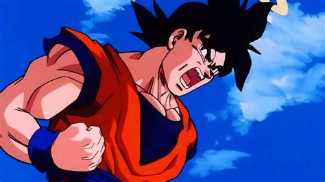 Resultado de imagen de gif dragon ball super en movimiento. Goku goes Super Saiyan 2 against Majin Buu 【1080p HD ...