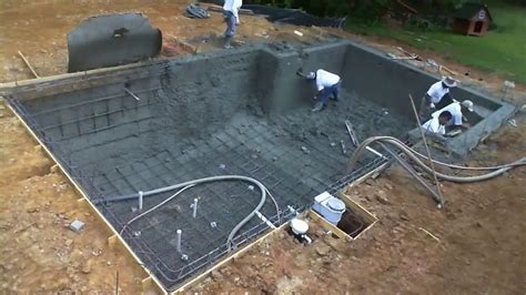 Inground Swimming Pool Building Process Step By Stepengineering Tech