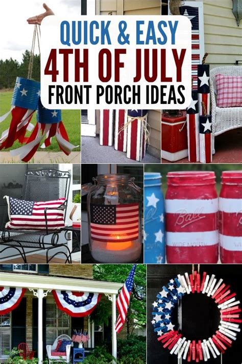 4th Of July Front Porch Ideas Patriotic Outdoor Decorations For Your House