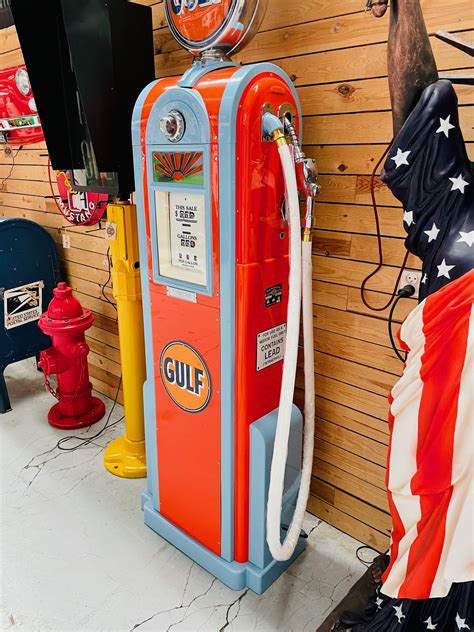 Gulf Wayne 60 American Restored Gas Pump From 1936