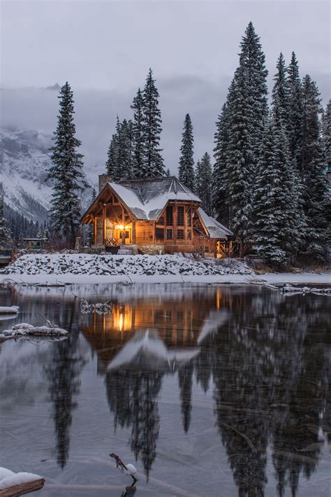 The Snowy Heaven Emerald Lake Canada Photo By Ian Keefe Iankeefe