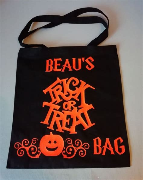 Personalised Trick Or Treat Bag Halloween At Churchtown Ts Ireland