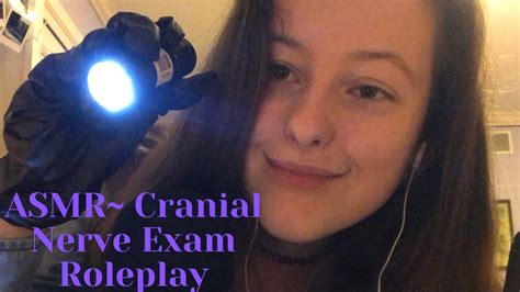 ASMR Cranial Nerve Exam Roleplay YouTube