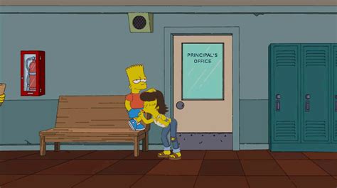 Post 854129 Animated Bart Simpson Seymour Skinner Shauna Chalmers The Simpsons