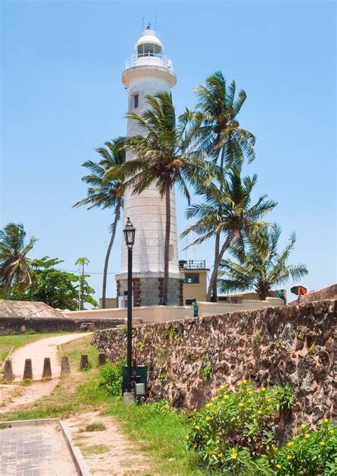 The Lighthouse Of Galle In Sri Lanka Stock Photo Image Of Asia