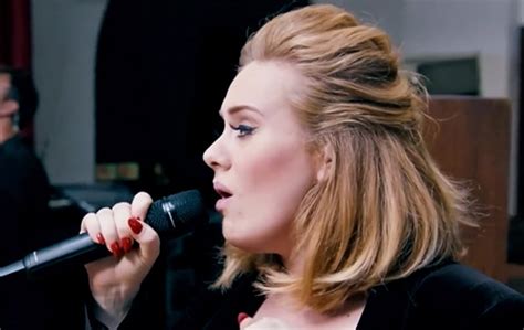 It shows adele and her touring band performing the song at london's church studios, where some of 25 was recorded. Freight Graff ADELE - "WHEN WE WERE YOUNG" - Freight Graff