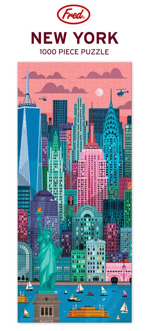 1000 Piece Puzzle New York In 2021 Jigsaw Puzzles Art Puzzle Art