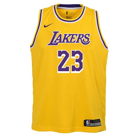 Los angeles lakers youth lebron james statement edition swingman jersey. LeBron James Los Angeles Lakers Icon Edition Youth NBA Swingman Jersey