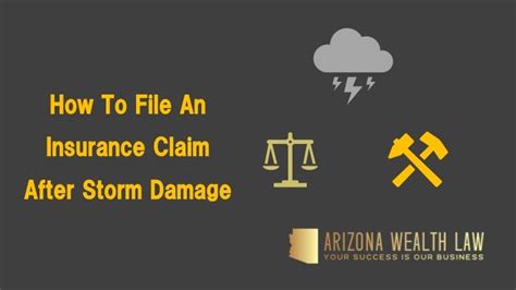 How To File A Storm Damage Insurance Claim