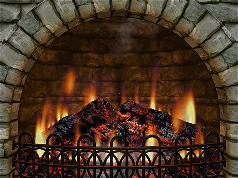 Animated Fireplace Screensaver Free Download