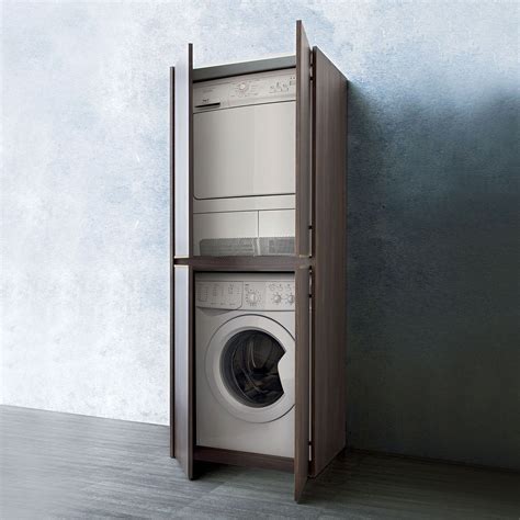mobile lavanderia a colonna oasis diotti lavatrice arredamento lavanderia armadio