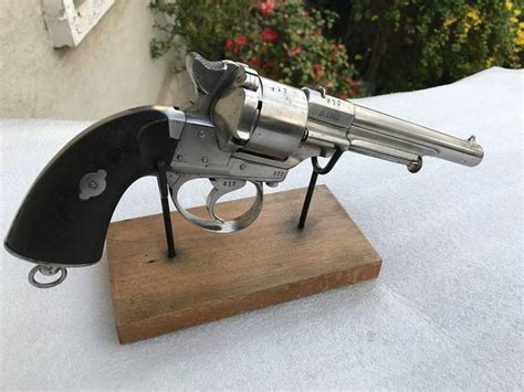 France Revolver De Marine Lefaucheux Modele Réglementaire Ml 1858
