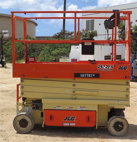 2015 Jlg Model 2632es Electric Scissor Lift 25 Foot Reach 29 Hours