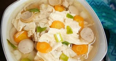 Kali ini trend makanan membuat resep sup daging khas korea (seolleongtang) enak , nah penasaran ladies bagaimana cara. Sayur Sup Kembang Tahu Enak Menyehatkan | Aneka Resep dan ...