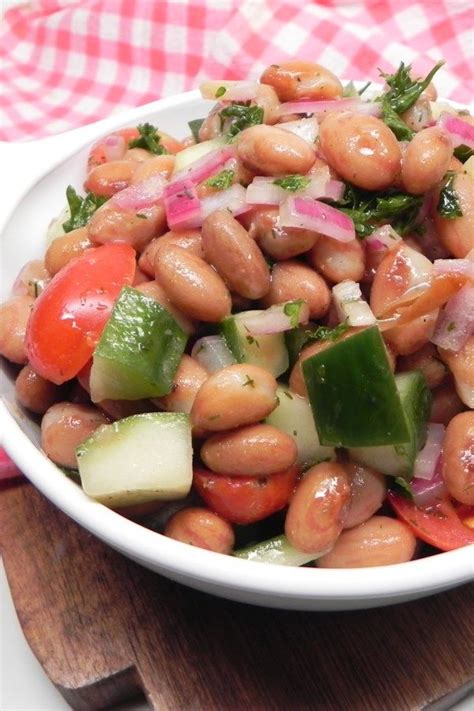 A splash of chicken stock or some water will work, too. Cranberry Bean Salad | Recipe | Delicious salads, Bean salad recipes, Cranberry beans