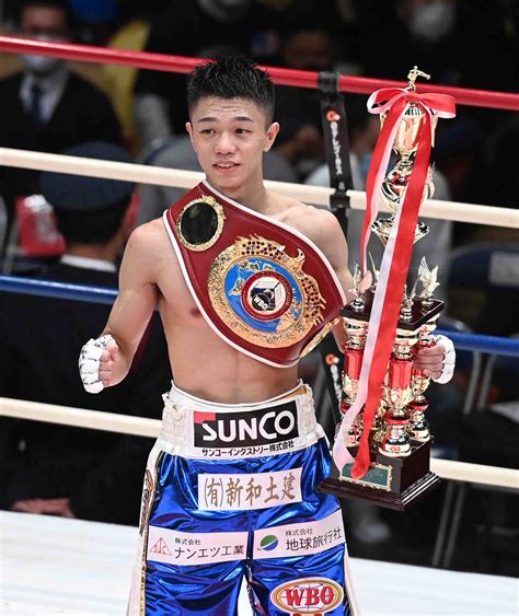 Boxer Junto Nakatani Won The Wbo Flyweight Title Japan Forward