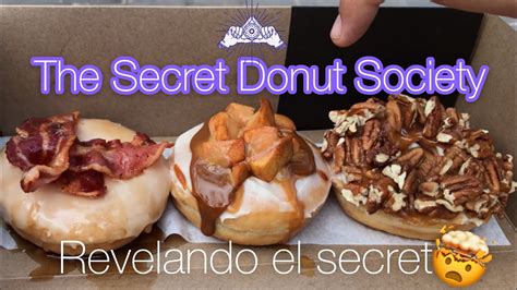 Que Es The Secret Donut Society Youtube