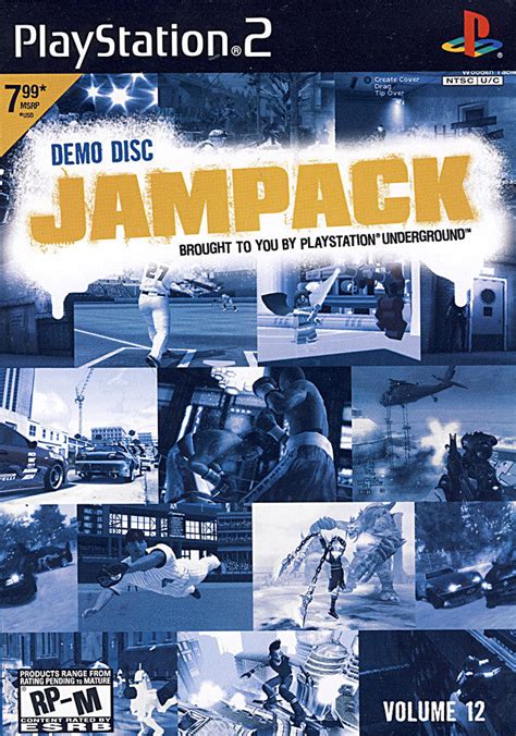 Jampack Volume 12 Demo Disc Playstation2 On Playstation2 Game