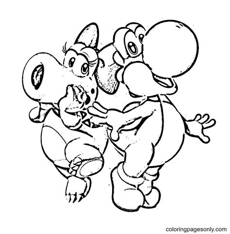75 Coloring Pages Yoshi Latest Coloring Pages Printable