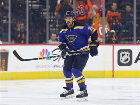 st louis blues 2022 23 report cards justin faulk