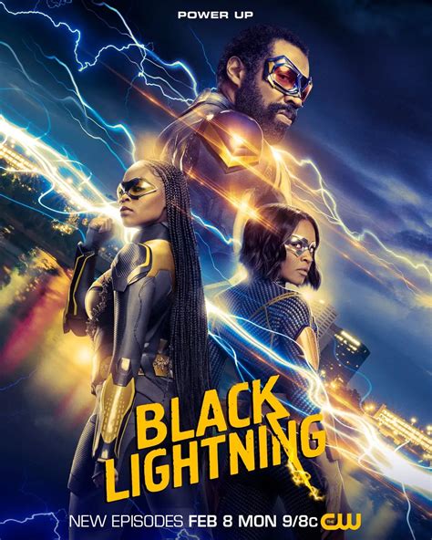 The Pierce Family Powers Up In New Black Lightning Season 4 Poster