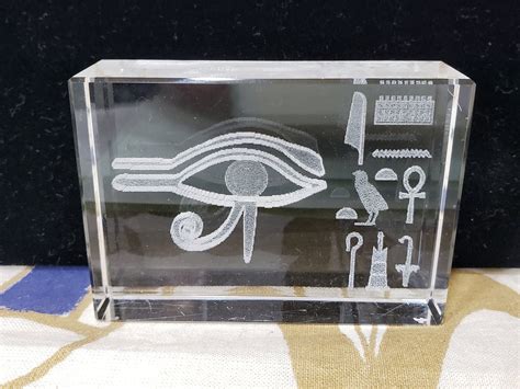 Egyptian Eye Of Horus Eye Of Ra Glass Art Made In Egypt In 2022 Eye