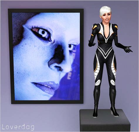 My Sims 3 Blog Posters Faces09 Mass Effect 2 By Loverdag