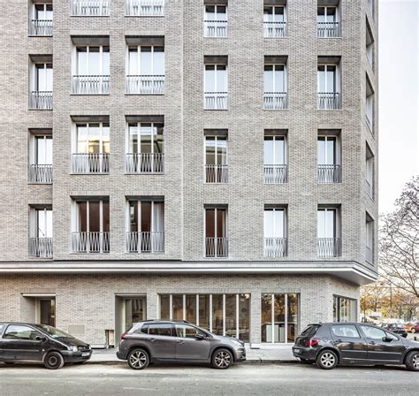 Gallery Of Apartment Building In Paris Cobe Architecture And Paysage 3