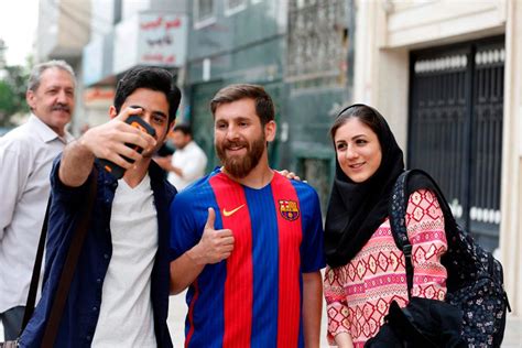 Stunning Lionel Messi Lookalike Causes Stir In Iran