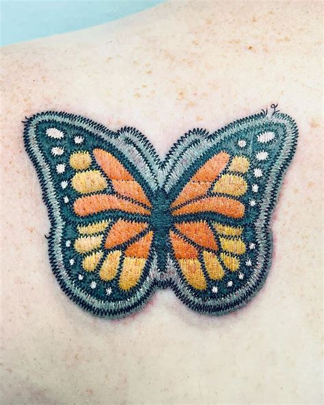 14 inspiring embroidery patch tattoo design ideas mom s got the stuff