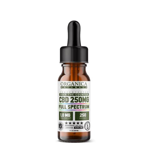 Ultra Concentrated 1000mg Full Spectrum Cbd Oil Tincture Organically