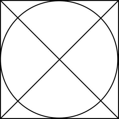 So let's apply these steps to find the area of the circle given in the above problem. Square Circumscribed About A Circle | ClipArt ETC