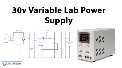 Lab Power Supply Schematic