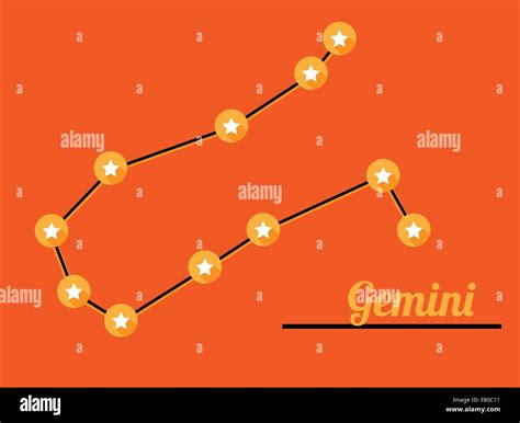 The Constellation Gemini Hi Res Stock Photography And Images Alamy