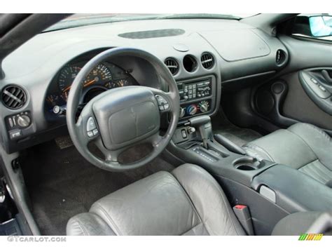 Dark Pewter Interior 1998 Pontiac Firebird Coupe Photo 52088849