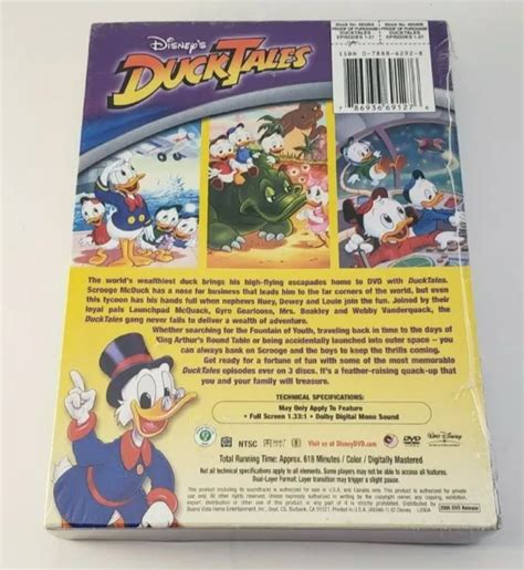Disneys Ducktales Volume 1 Dvd 2005 3 Disc Set Episodes 1 27 New