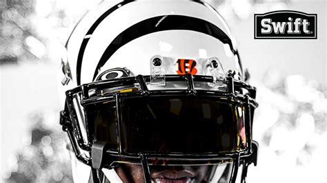 Look Bengals Debut All White Uniforms Helmet On Thursday Night Football