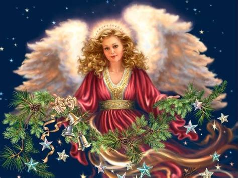 Christmas Angel Wallpaper Images