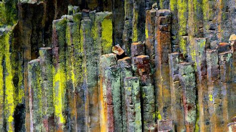 Columnar Basalt Stone In The Umpqua National Forest Oregon © Jaynes